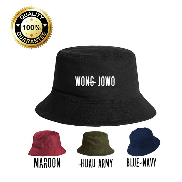 TOPI WONG JOWO - TOPI BUCKET WONG JOWO