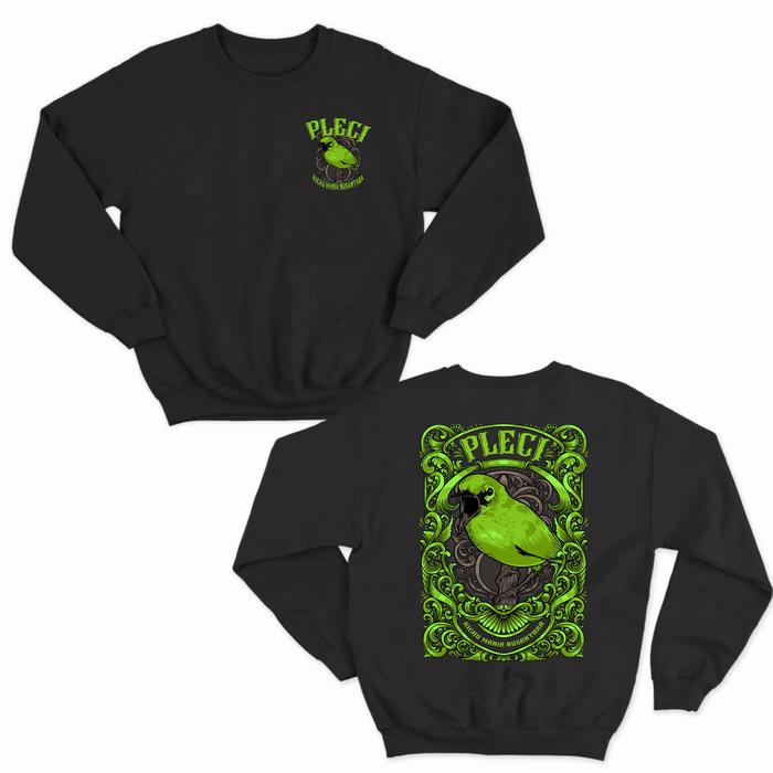 JAKET SWEATER KICAU MANIA BURUNG PLECI BIG SIZE JUMBO
