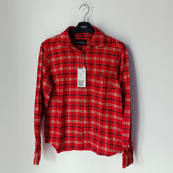 east bot kemeja flanel wanita Thrift premium murah berkualitas ori