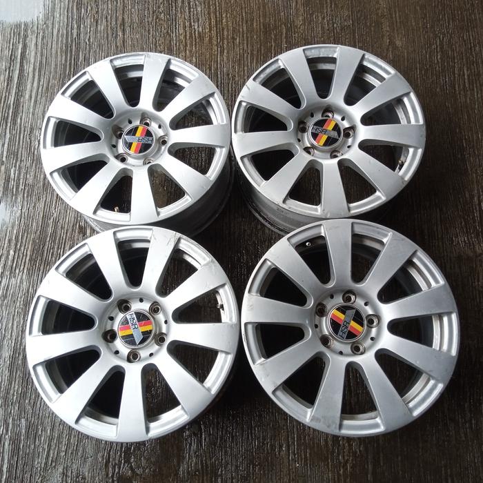 velg original mercy r16 pcd 5x112 warna silver model c200