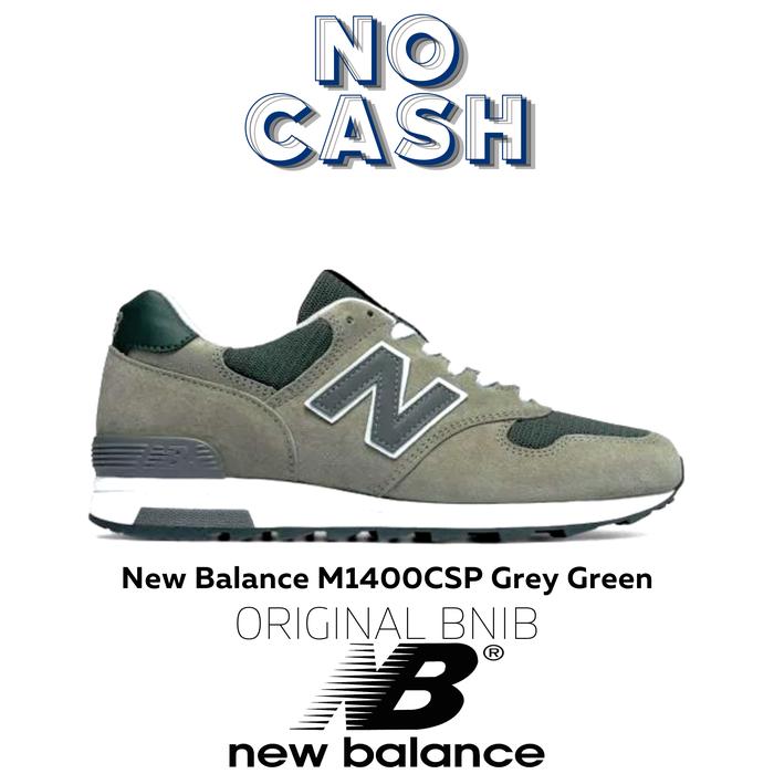 Sepatu New Balance M1400CSP Grey Green BNIB
