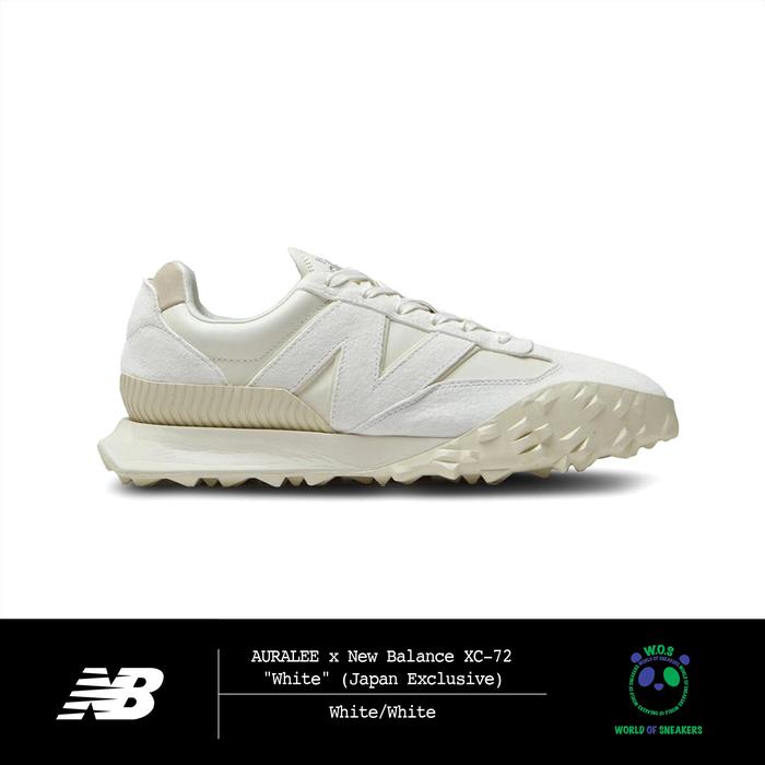 AURALEE x New Balance XC-72 “White” (Japan Exclusive)