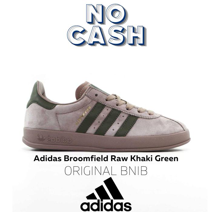 Adidas Broomfield Raw Khaki Green Original BNIB