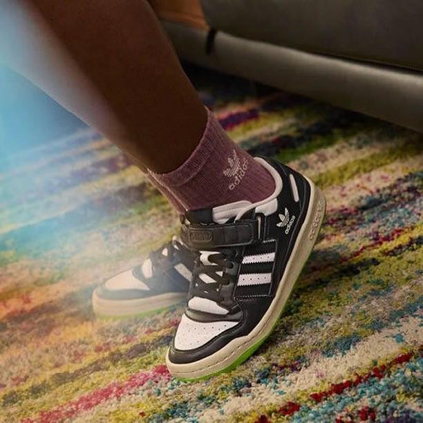 Adidas Women’s Forum Low Black Green HQ4425