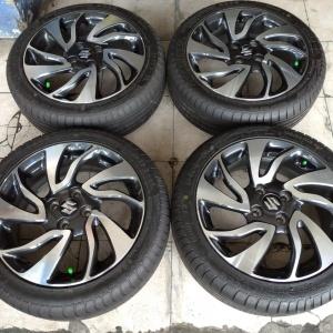 VELG BEKAS STD BALENO RING 16X6 4X100 ET50 + BAN 185 50 R16