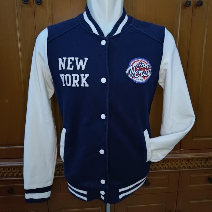 Jaket Varsity NY Converse preloved