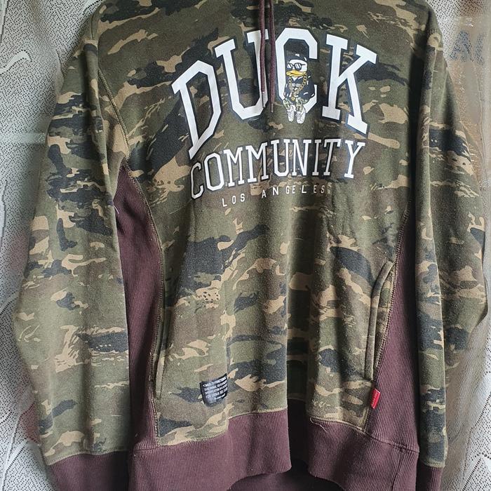 HOODIE BE ONE SOUL GREEN CAMO