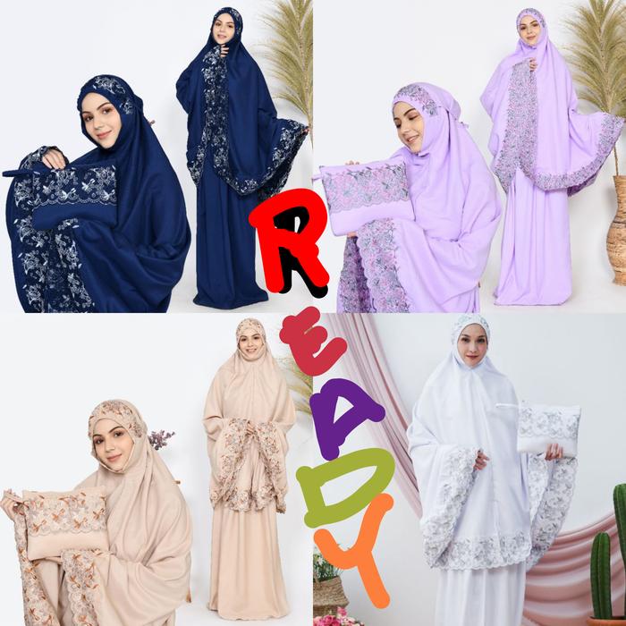 mukena bordir renda