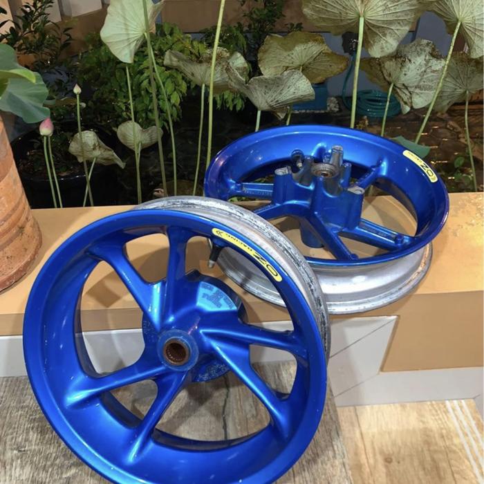 VELG ORI NMAX REPAINT BLUE CANDY