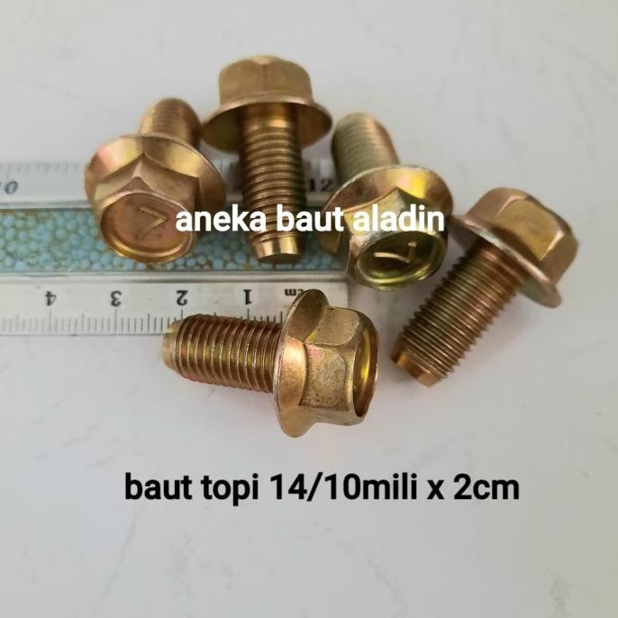 baut topi 14 2cm