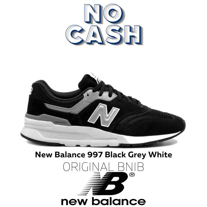 Sepatu New Balance 997 Black Grey White Original BNIB