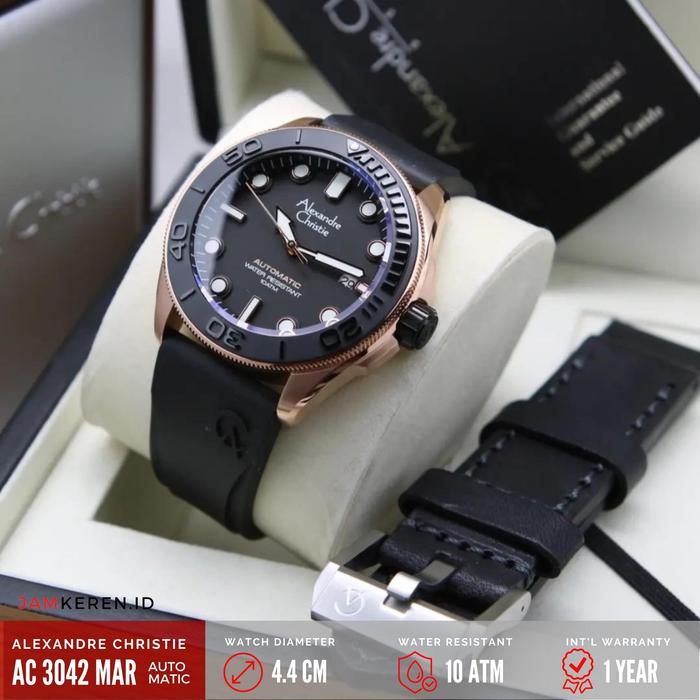 Jam Tangan Pria Alexandre Christie 3042 AC3042 AC 3042 MA Original