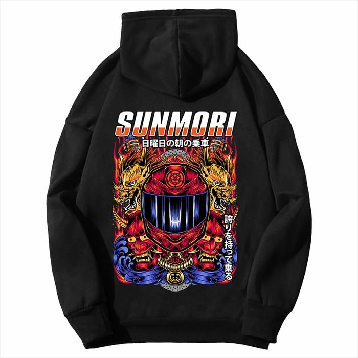 HOODIE FLEECE SUNMORI PRIA WANITA MOTOR SUNMORI