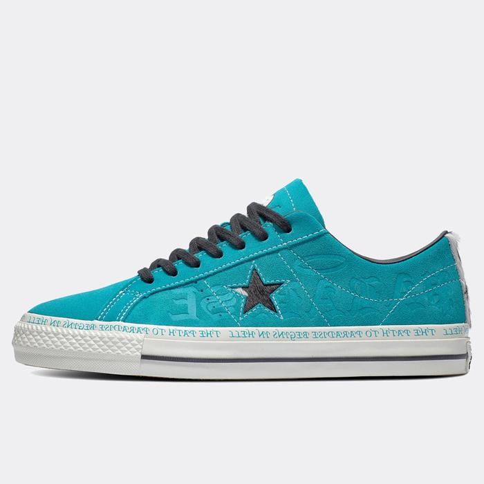 SEAN PABLO x CONVERSE ONE STAR PRO OX RAPID TEAL ORIGINAL
