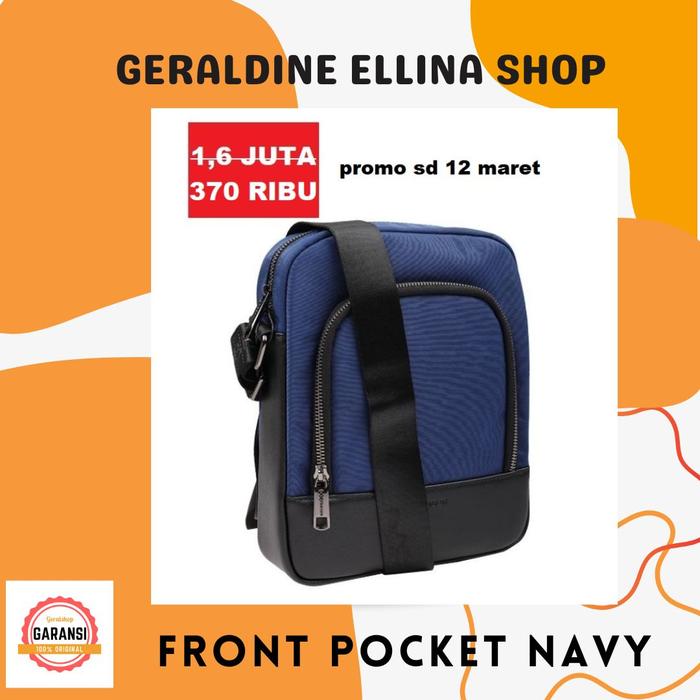 TAS SELEMPANG SLING BAG PRIA SALE OBERMAIN ORIGINAL SERI FRONT POCKET