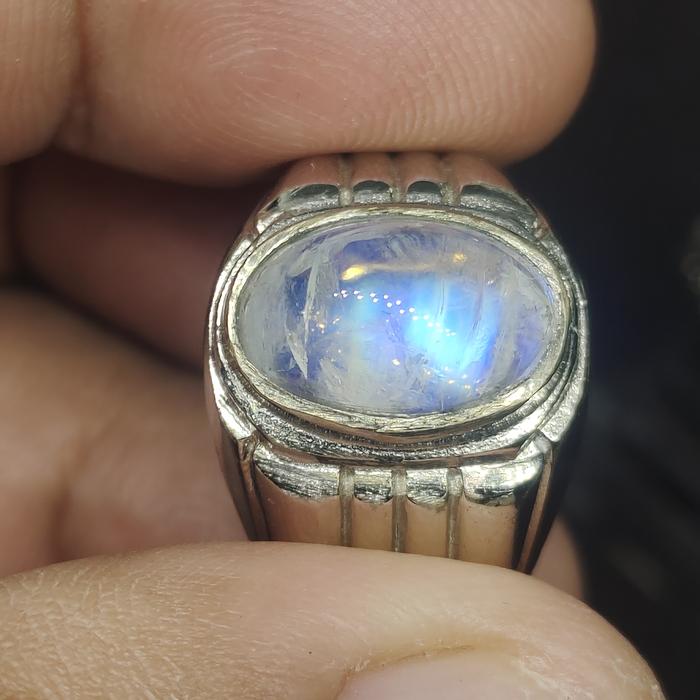 Cincin Batu Moonstone ceylon