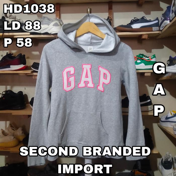HOODIE CEWE CAKEP SECOND BRANDED IMPORT