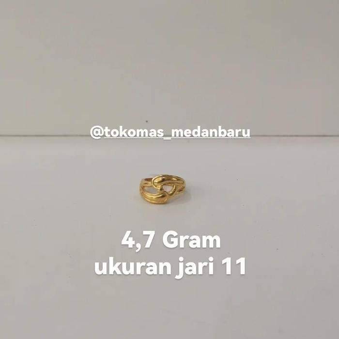 Cincin Mas 16K 4,7 Gram uk 11