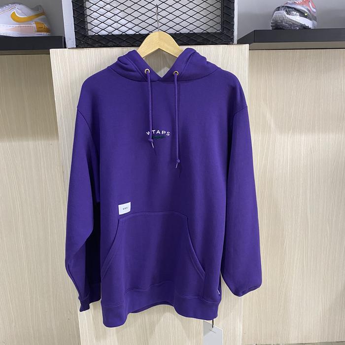 Wtaps thor hoodie purple 100% original
