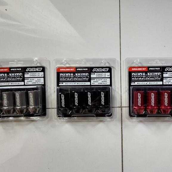 Lugnut / Baut roda Rays duranuts L42 4pcs M12x1.5 Original