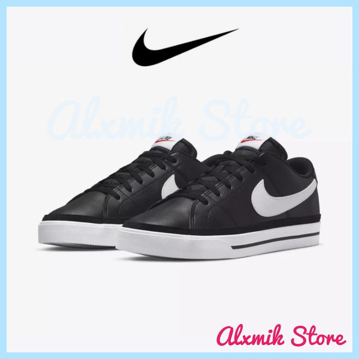 Nike Court Legacy Leather Hitam Kulit DH3162-001 Original