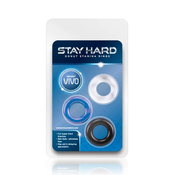 VIVO STAY HARD BEADED STAMINA RING