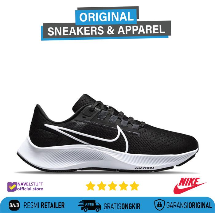 NIKE Air Zoom Pegasus 38 Black/White/Anthracite/Volt Original BNIB