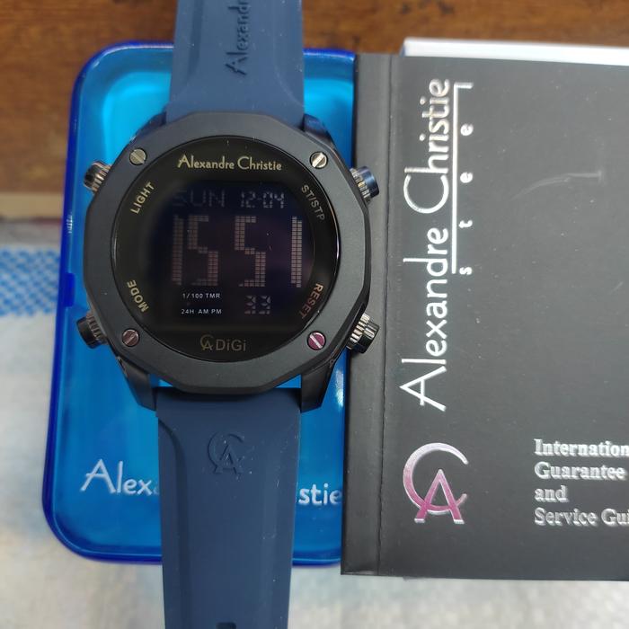 Jam PRIA ORIGINAL Alexandre Christie Ac 9377 MH Stain Steel