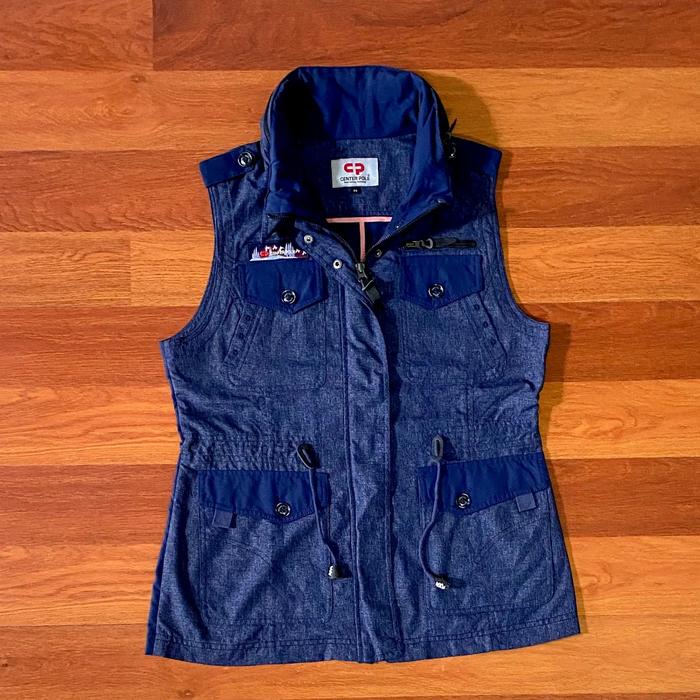 Center pole parka vest ( M ) woman