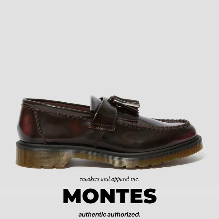 Dr Martens Adrian Tassel Red Cherry Arcadia Loafers