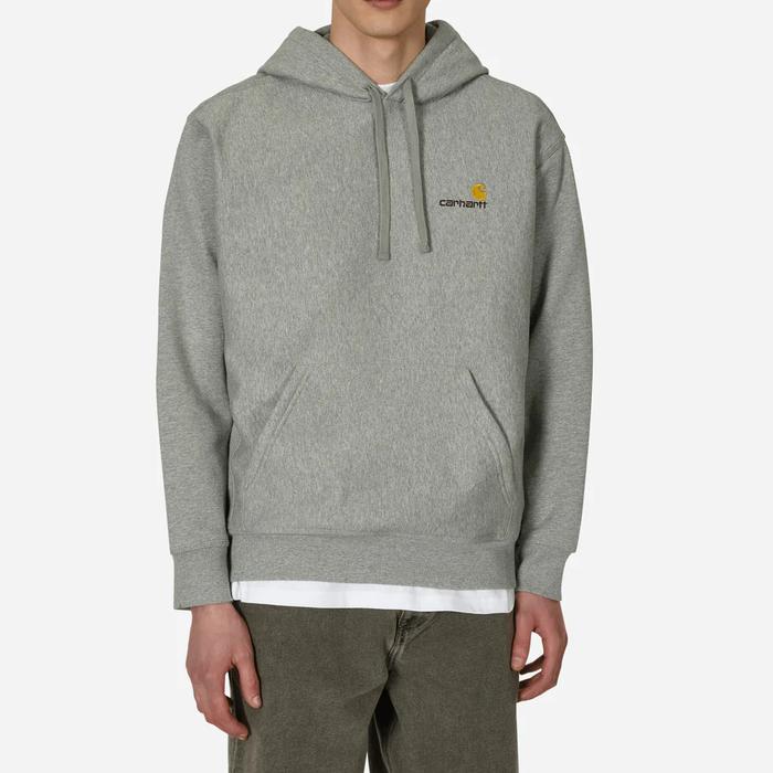 Hoodie Grey Carhartt WIP American Script