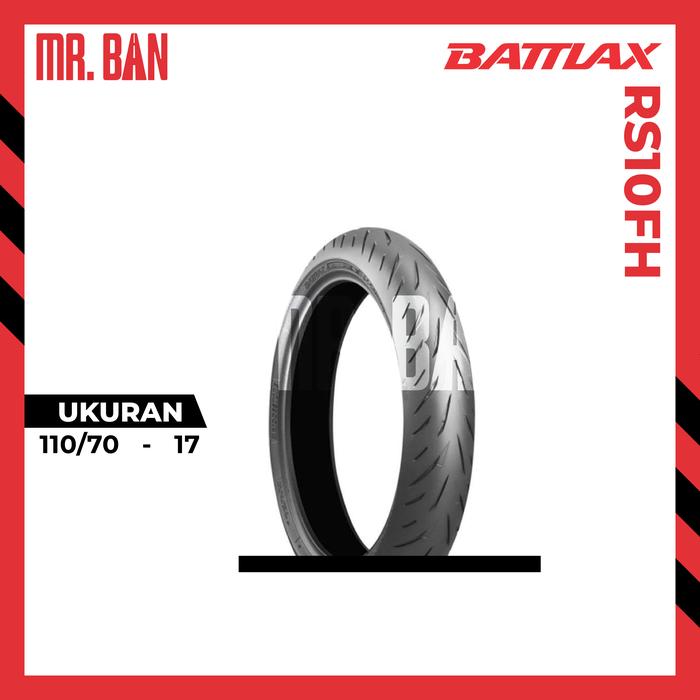 Ban Motor Ring 17 BATTLAX RS10FH Tubles Uk. 110/70-17 TL
