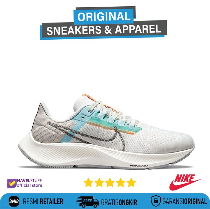 NIKE Air Zoom Pegasus 38 Summit White/Multi/Color/Light Bone/Copa BNIB