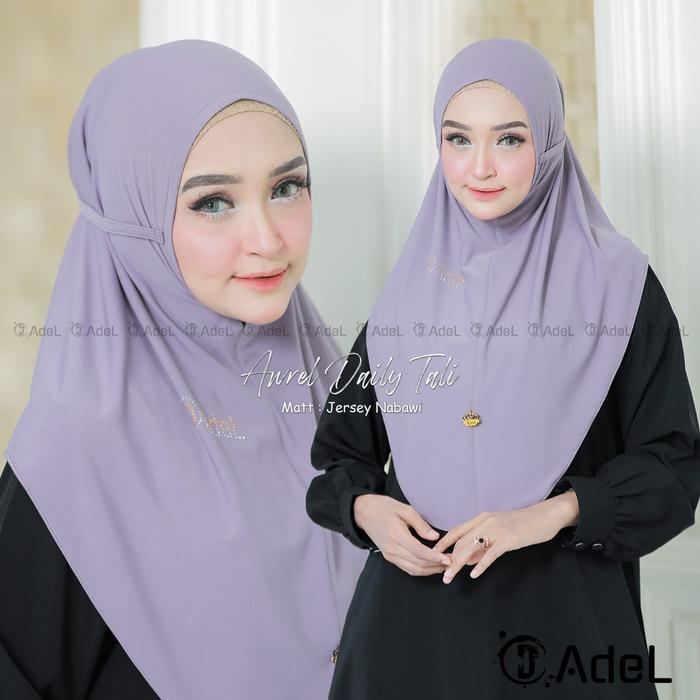 Jilbab Instan Simple Aurel Tali Ori Adel Hijab