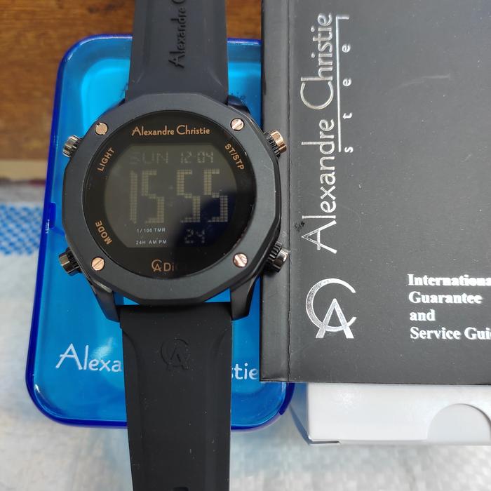 Jam PRIA ORIGINAL Alexandre Christie Ac 9377 MH Stainless steel