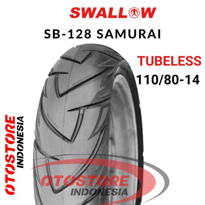 Ban Luar Motor Swallow SB-128 SAMURAI 110/80-14 RING 14 Tubeless