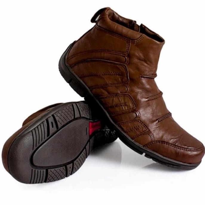 sepatu pria Gino Mariani raymond. leather casual .original cokelat