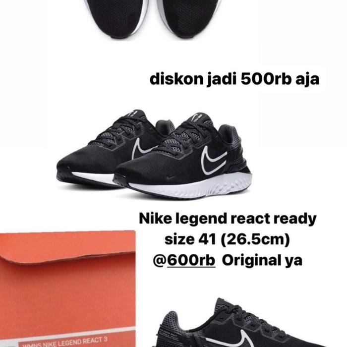 Nike legend react