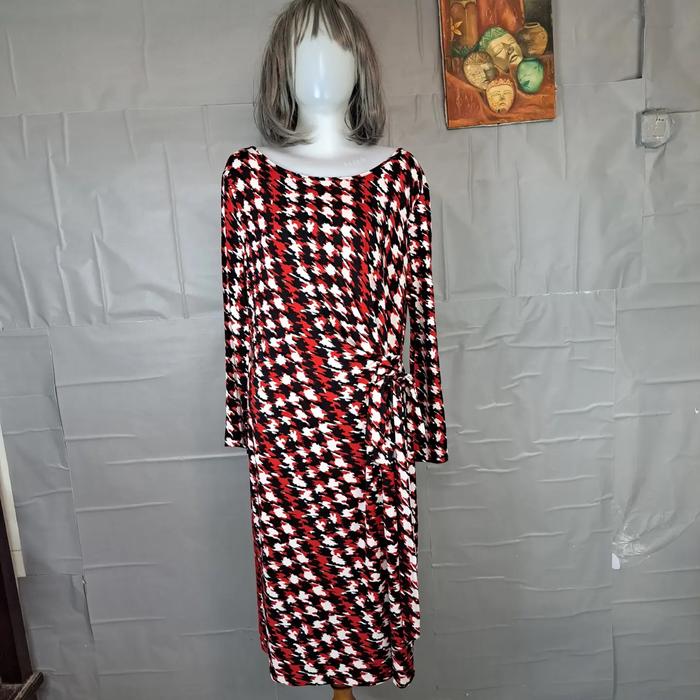 Dress Kode DRS 25 Anne Klein Size L 48cms  P98cm