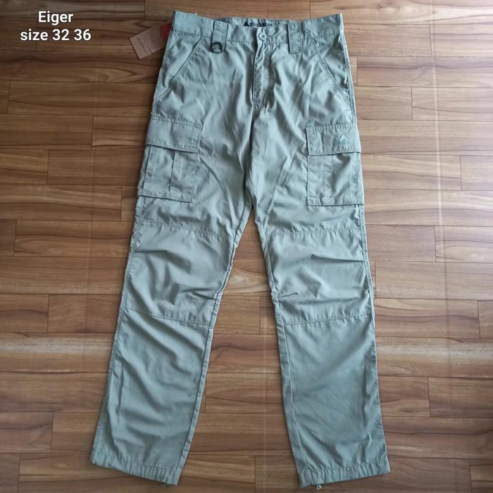 Celana Eiger Cargo Rips Green