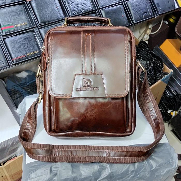 TAS SELEMPANG KULIT ASLI /TAS PRIA KULIT ASLI IMPERIAL HORSE ORIGINAL