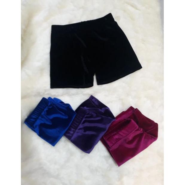 Celana Skating Pendek Bludru / Hotpants Bludru