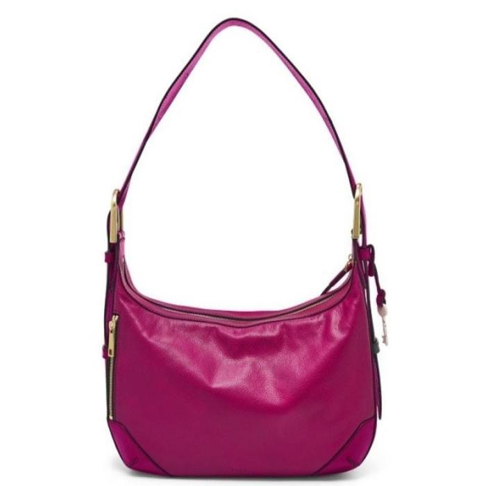 Hannah Hobo Magenta Bag