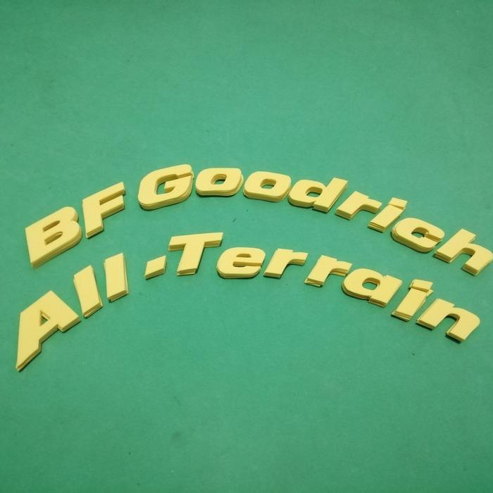 Tire Sticker/ Sticker Ban BFGOODRICH