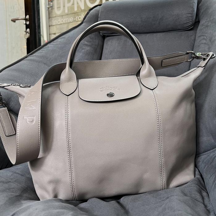 longchamp le pliage leather 100% original europe