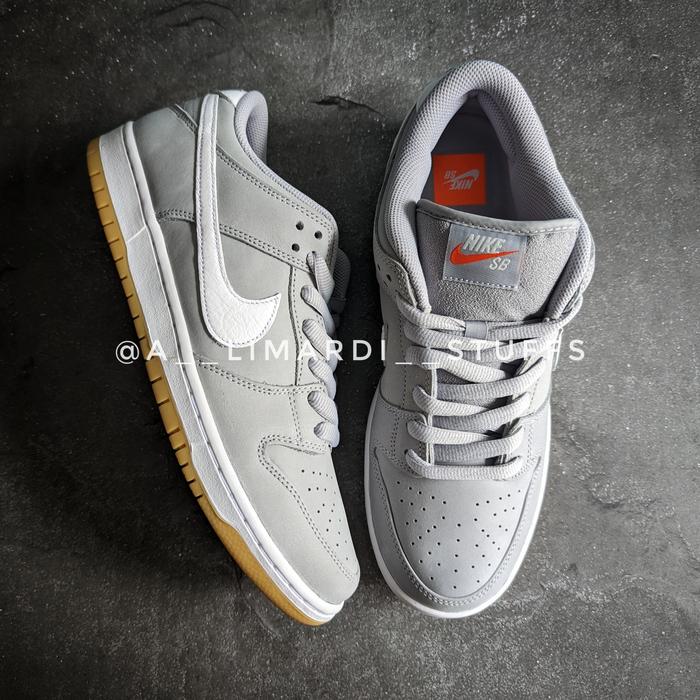Nike SB Dunk Low Pro ISO Orange Label Wolf Grey
