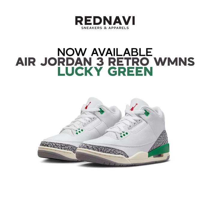 Nike Air Jordan 3 Retro WMNS Lucky Green Original