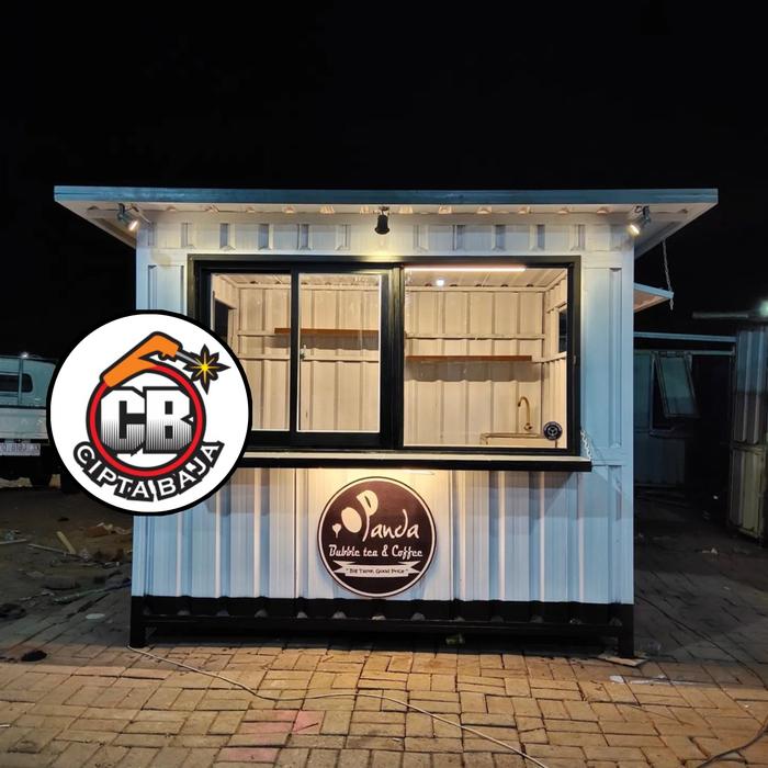 cafe container/booth container