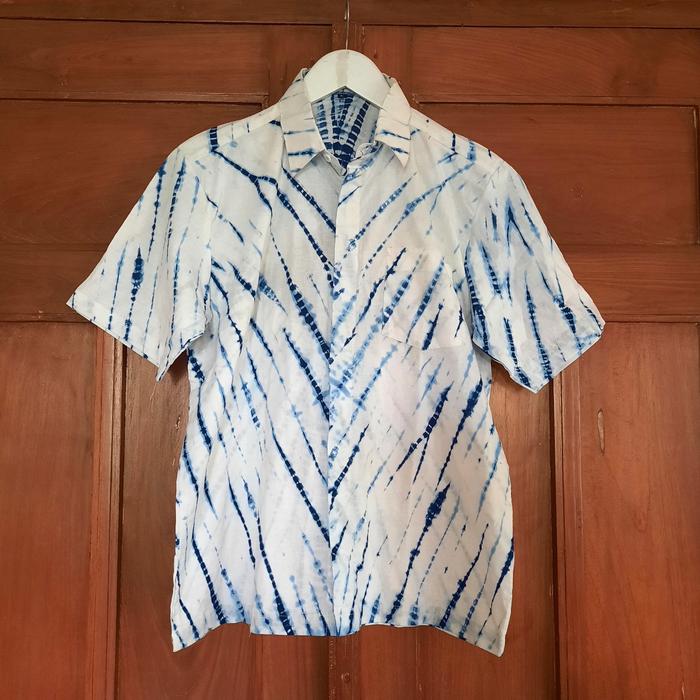 Kemeja Shibori Batik Pria
