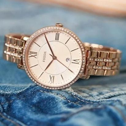JAM TANGAN WANITA ORIGINAL FOSSIL JACQUELINE ES3546 ES 3546